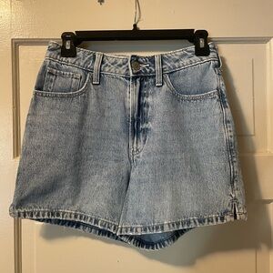 Light Blue Denim Shorts